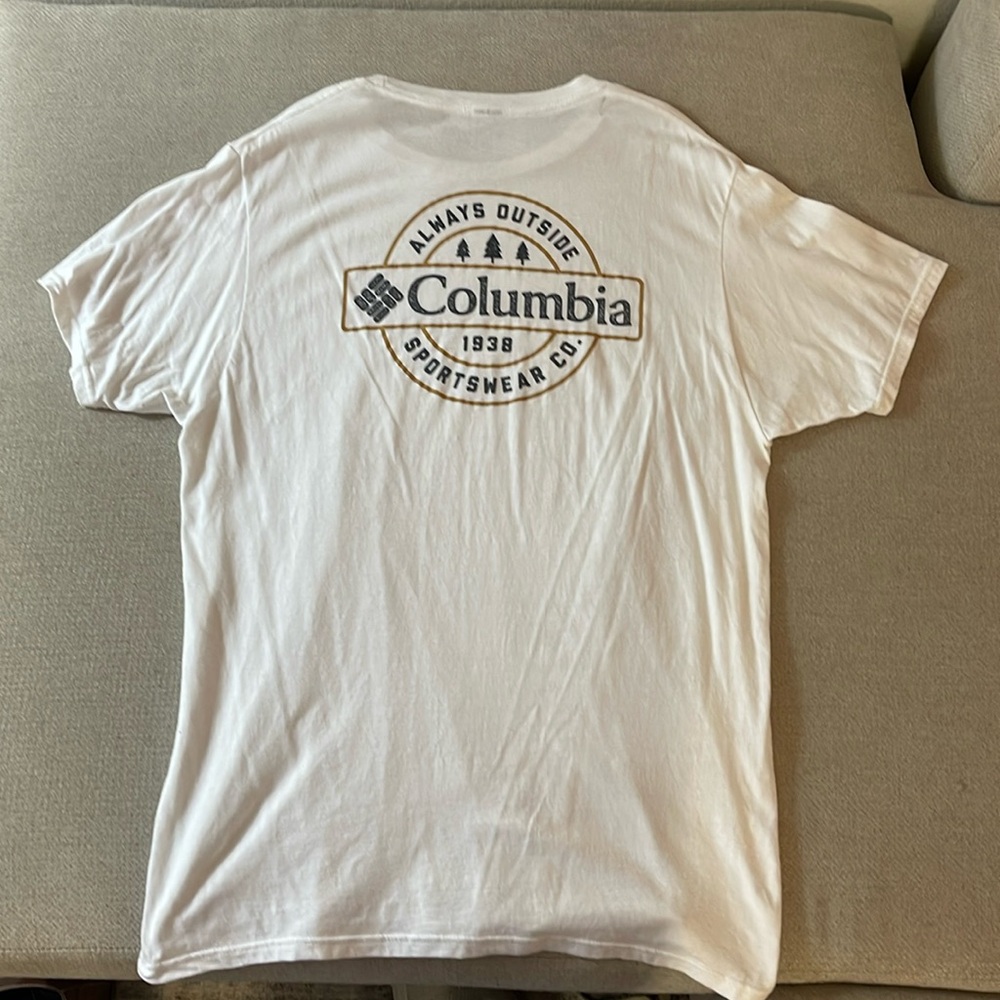 White Columbia Tee Shirt